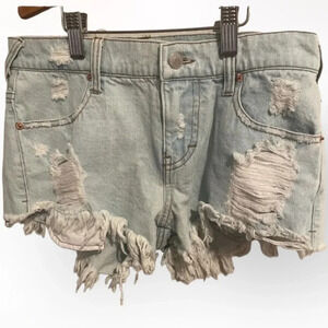 The laundry‎ room distressed denim shorts size 26